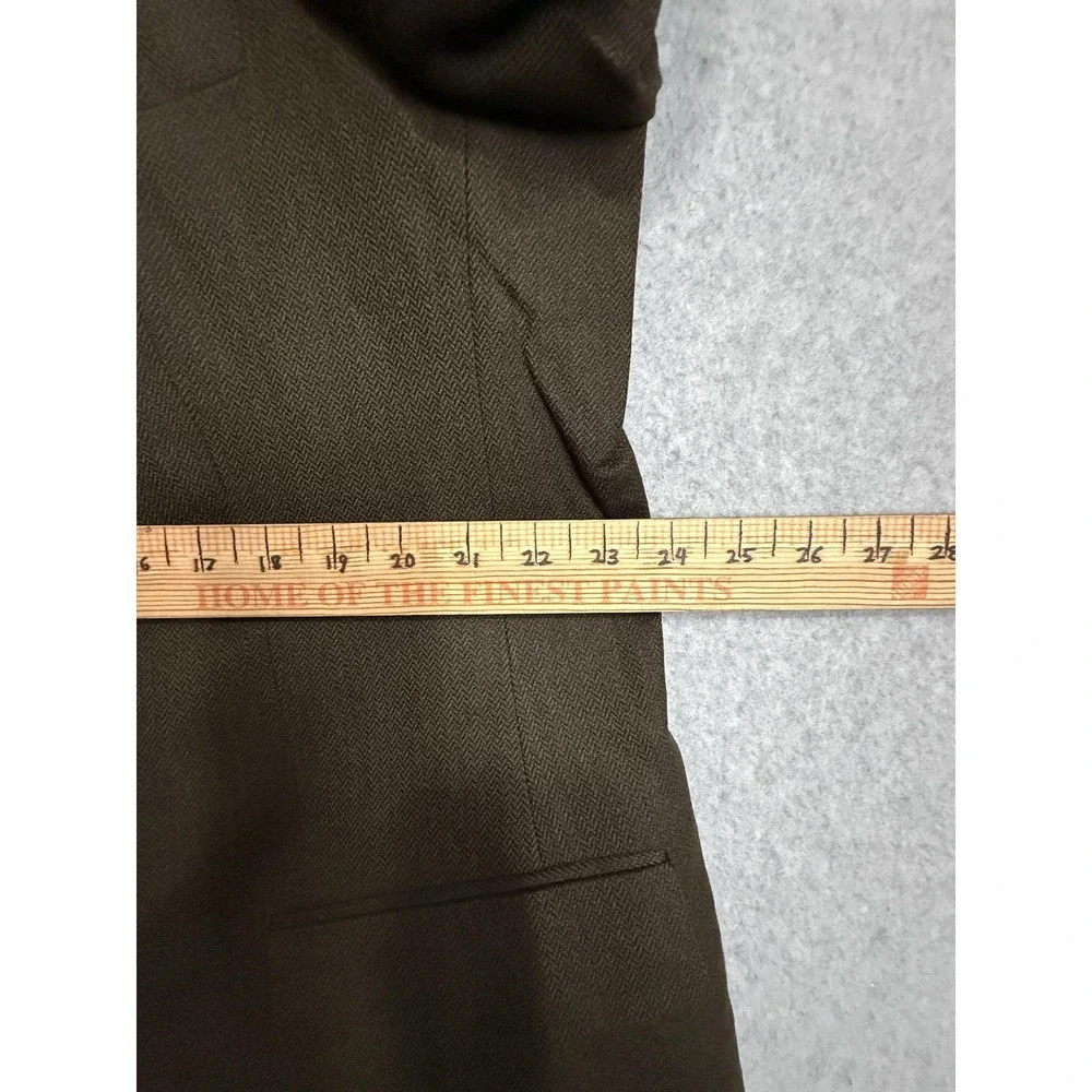 Andrew‎ Fezza Orvis Suit Mens 48L 44x32 Wool Herringbone 2 Piece Jacket Pants